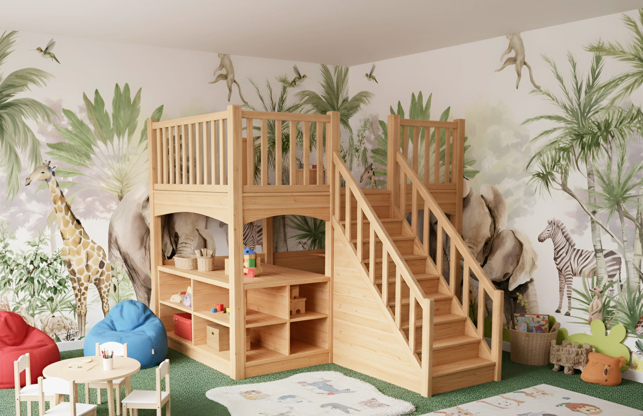 Makeover kids wall